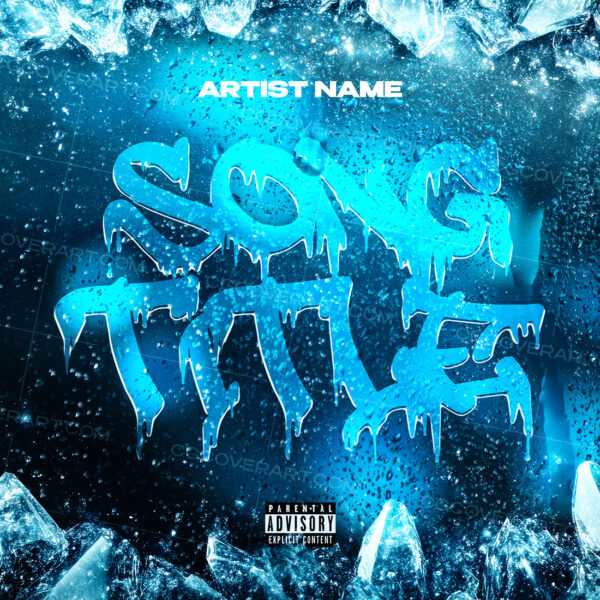 A frosty graffiti-style design with dripping ice text and shattered glass effects. Built for punchline-heavy bars, winter-themed drops, or any artist with a cold delivery.